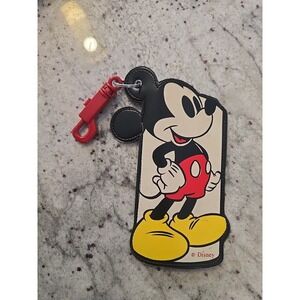 Vintage Disney Child Mickey Mouse Eye Glass Case W/Belt Hook